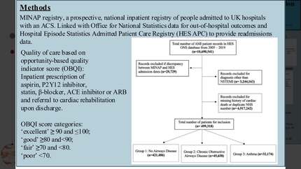 Addressing disparities in long term outcomes in non-ST elevation myocardial infarction according to presence of obstructive airway disease: a nationwide cohort study