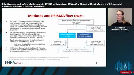 Effectiveness and safety of edoxaban in 27,333 patients from ETNA-AF with and without a history of intracranial haemorrhage after 2 years of treatment 