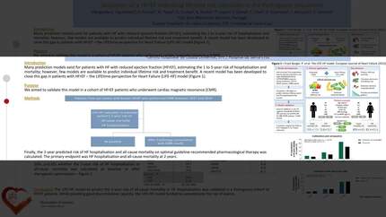 Validation of a HFrEF individual lifetime risk calculator in the Portuguese population