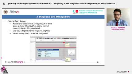 Updating a lifelong diagnosis: usefulness of T1 mapping in the diagnosis and management of Fabry disease
.