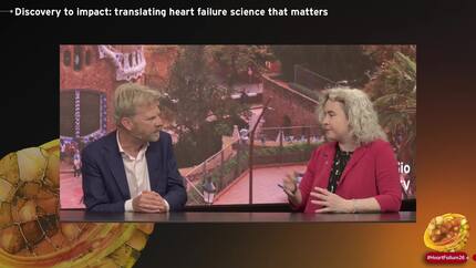 HFA Studio by ESC TV - Discovery to impact: translating heart failure science that matters
