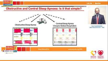 Diagnosing central vs obstructive sleep apnoea and its epidemiology.