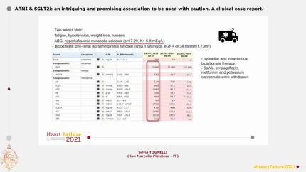 ARNI & SGLT2i: an intriguing and promising association to be used with caution. A clinical case report.