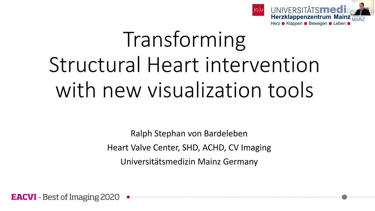 Using the latest innovations in Cardiac Imaging to solve the challenges of your clinical practice 
