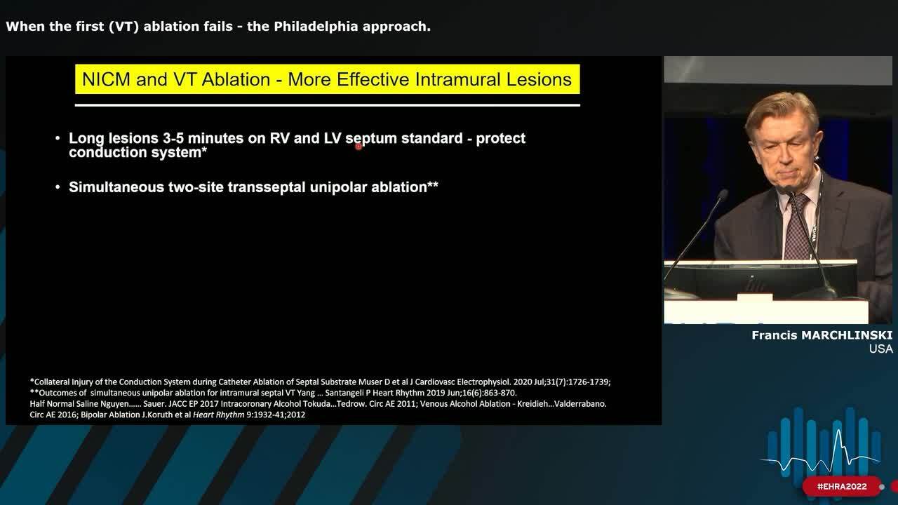 When the first (VT) ablation fails - the Philadelphia approach.