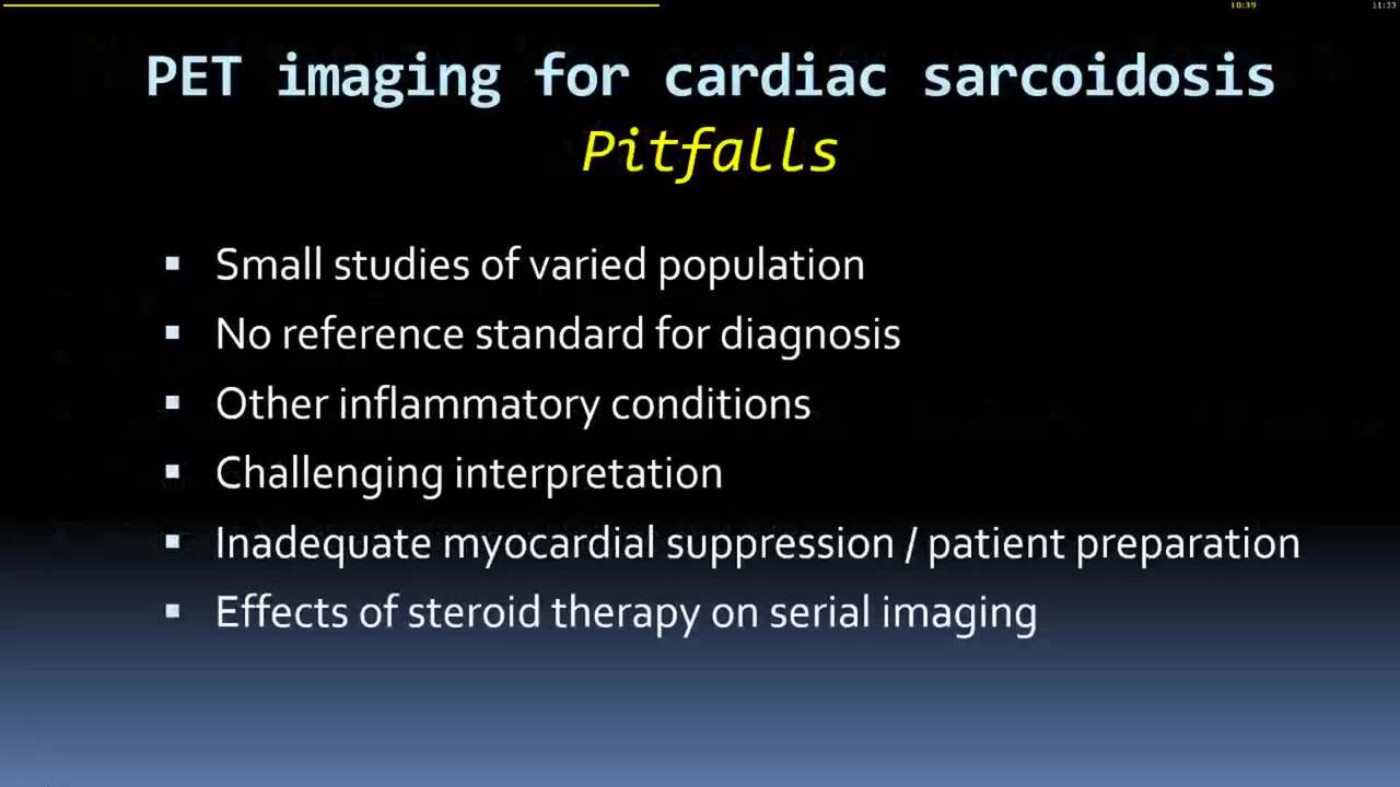 Sarcoidosis - Which role for imaging (MRI + PET)?