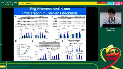 Basigin promotes cardiac fibrosis and failure in response to chronic pressure-overload in mice