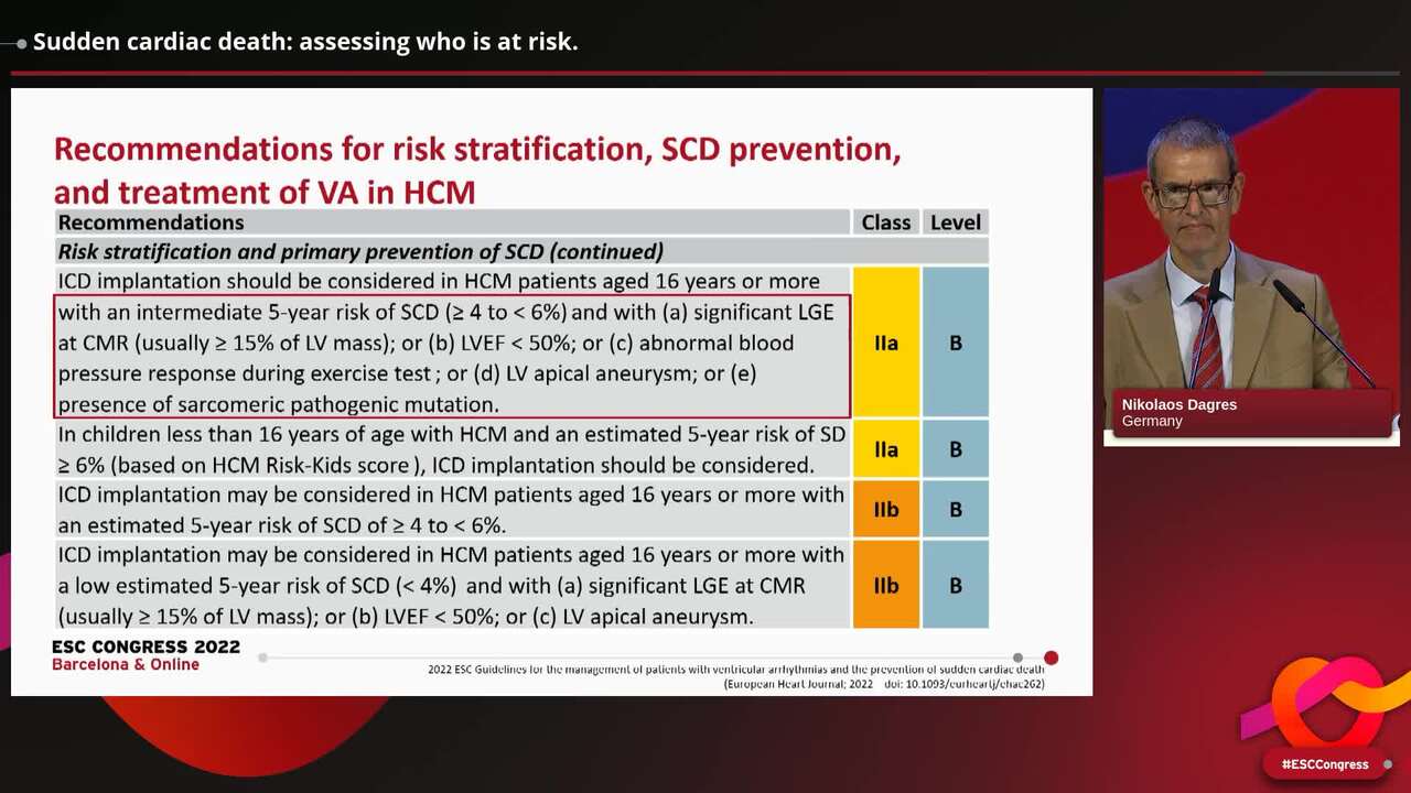 2022 ESC Guidelines for the management of patients with ventricular arrhythmias and prevention of sudden cardiac death