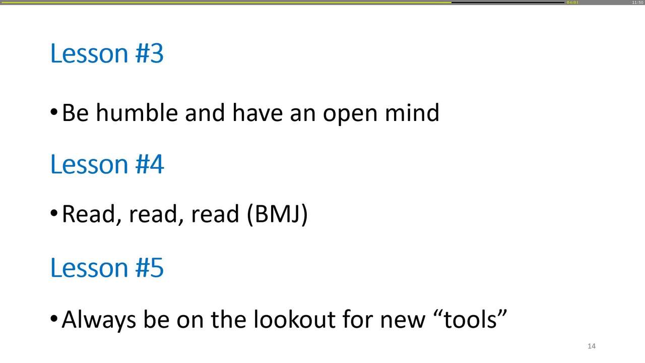 Viviane Conraads Award Lecture  