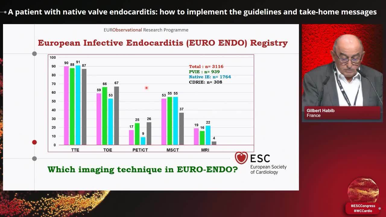 Guidelines in Practice: how imaging guides management in native valve infective endocarditis