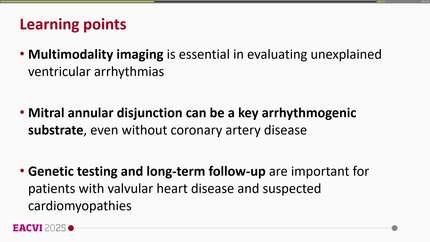 When anatomy becomes dangerous: mitral valve prolapse, annular disjunction and cardiac arrest