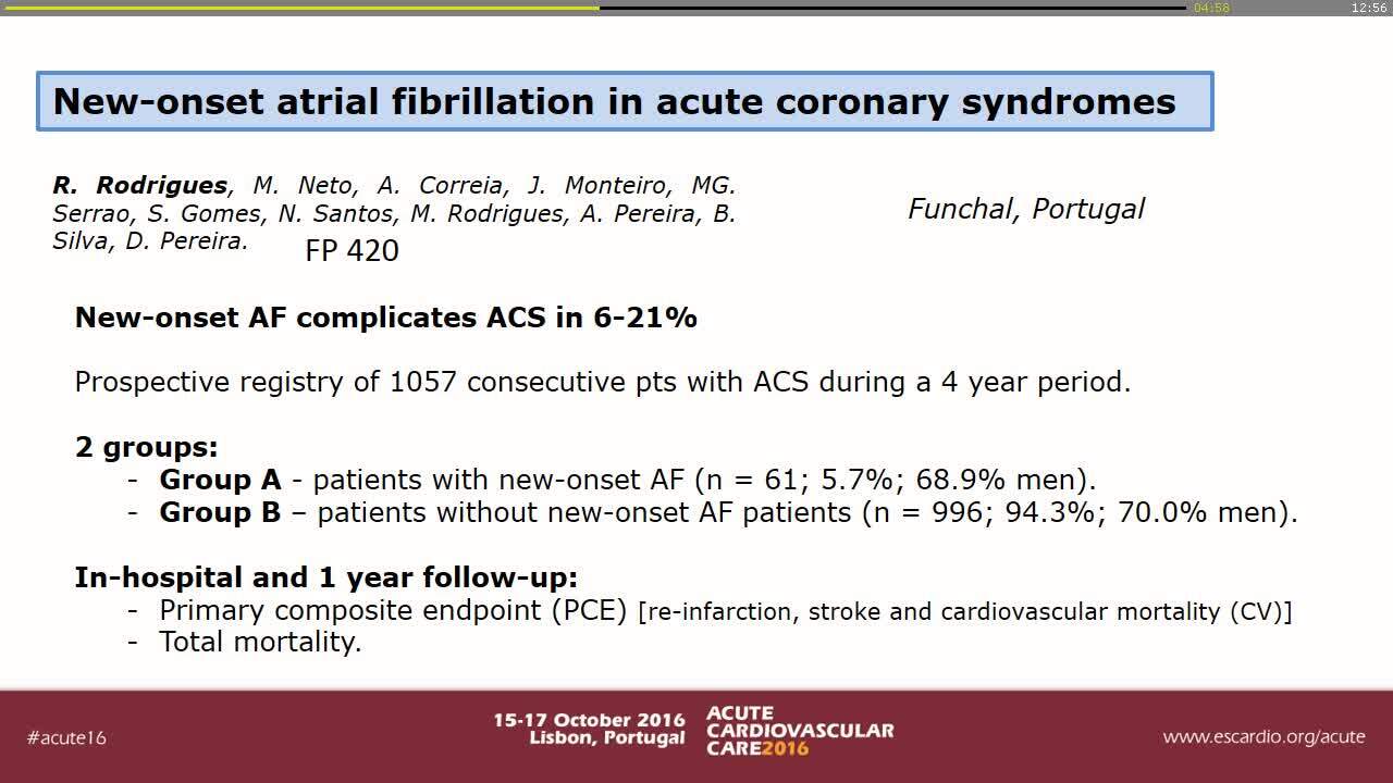 Rhythmology, risk factors, and prevention.