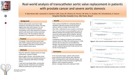 Real-world analysis of transcatheter aortic valve replacement in patients with prostate cancer and severe aortic stenosis
