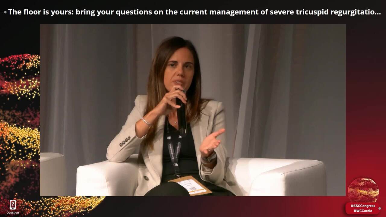 The floor is yours: bring your questions on the current management of severe tricuspid regurgitation - get ready for the session