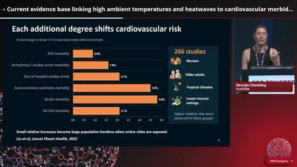 Current evidence base linking high ambient temperatures and heatwaves to cardiovascular morbidity and mortality
