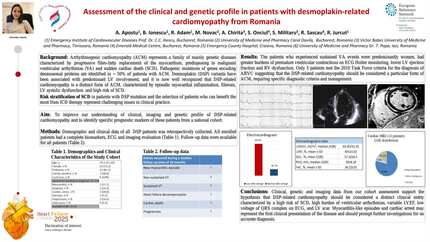 Assessment of the clinical and genetic profile in patients with DSP-related cardiomyopathy from Romania  