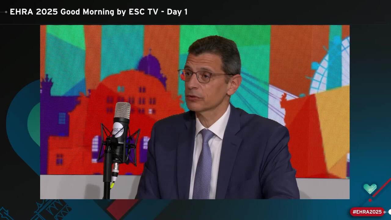 EHRA 2025 Good-Morning by ESC TV - Day 1