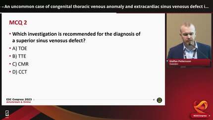 An uncommon case of congenital thoracic venous anomaly and extracardiac sinus venosus defect in an asymptomatic adult first presenting with brain abscesses: A case report