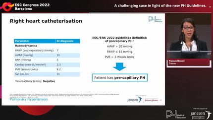 A challenging case in light of the new PH Guidelines.