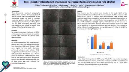 Impact of integrated 3D imaging and fluoroscopy fusion during pulsed field ablation