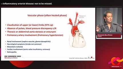 Arterial diseases: not all about atherosclerosis!