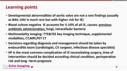 Endocarditis in clinical practice