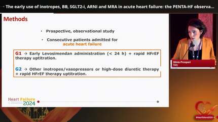 The early use of inotropes, BB, SGLT2-i, ARNI and MRA in acute heart failure:  the PENTA-HF observational study