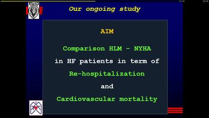 HLM as a new staging system for heart failure. Comparison with NYHA