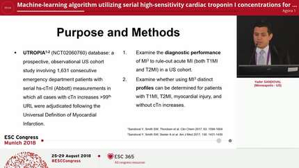 Machine-learning algorithm utilizing serial high-sensitivity cardiac troponin I concentrations for ruling-out acute myocardial infarction