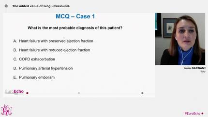 How to use imaging to assess congestion in heart failure