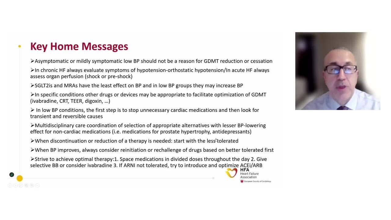 How to optimise GDMT for HF patients