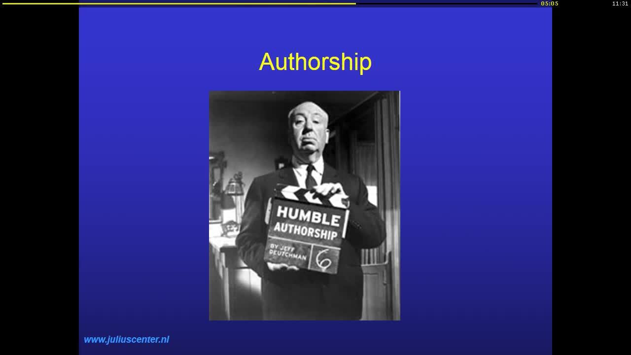 Some advice on publishing.