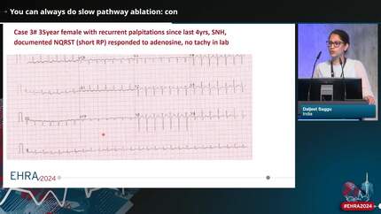 You can always do slow pathway ablation: con