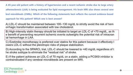 Cardio-metabolic aspects of stroke and cerebrovascular disease
