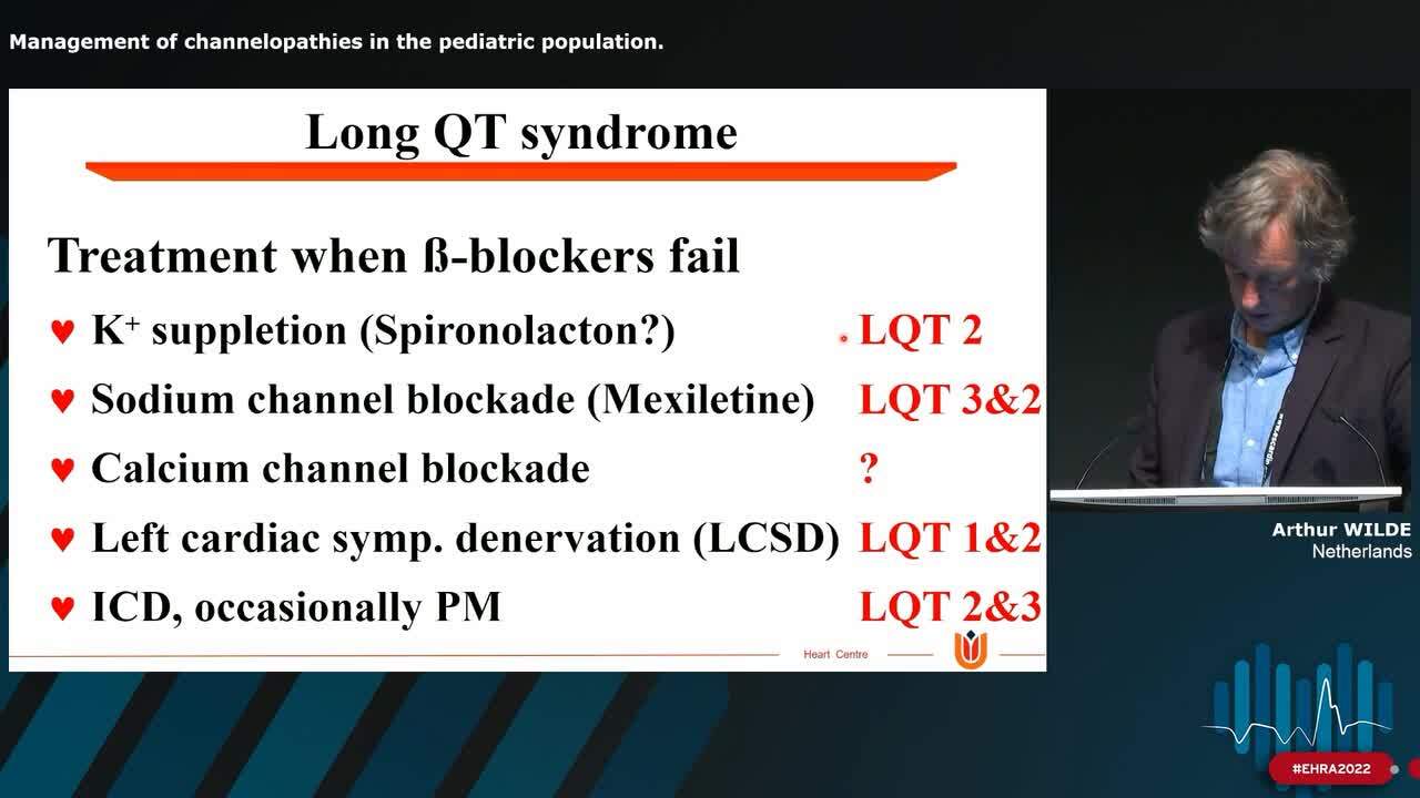 Management of channelopathies in the pediatric population.