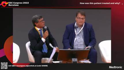 What would be the ideal treatment for this patient?
A Panel discussion.