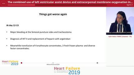 The combined use of left ventricular assist device and extracorporeal membrane oxygenation in a patient with severe heart failure due to myocardial infarction after stent thrombosis
