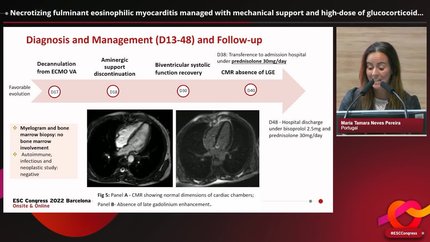 Necrotizing fulminant eosinophilic myocarditis managed with mechanical support and high-dose of glucocorticoids: when a rare diagnosis is only the beginning of the fight for life!