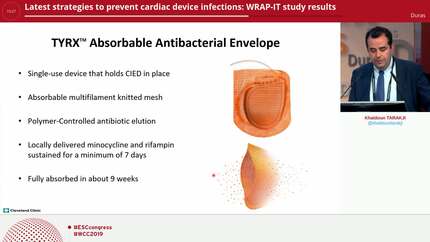 Latest strategies to prevent cardiac device infections: WRAP-IT study results