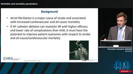 What is the best measure of outcomes for catheter ablation of atrial fibrillation (AF)?