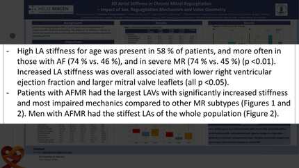 3D atrial stiffness in chronic mitral regurgitation: impact of sex, regurgitation mechanism and valve geometry - the 3D-PRIME study
