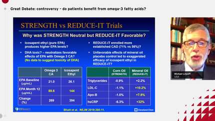 Great Debate: controversy – do patients benefit from omega-3 fatty acids?