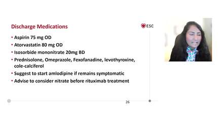 Most recent changes on management of MINOCA. ESC 2023 Clinical Practice Guidelines - Webinar Series