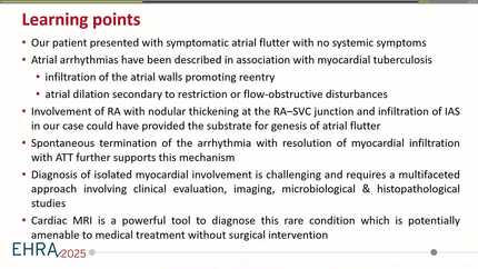 An unusual cause of atrial flutter