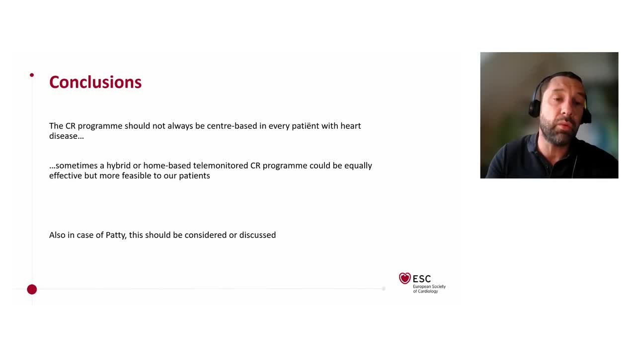New ESC Guidelines on Cardiac Rehabilitation: core components and delivery formats