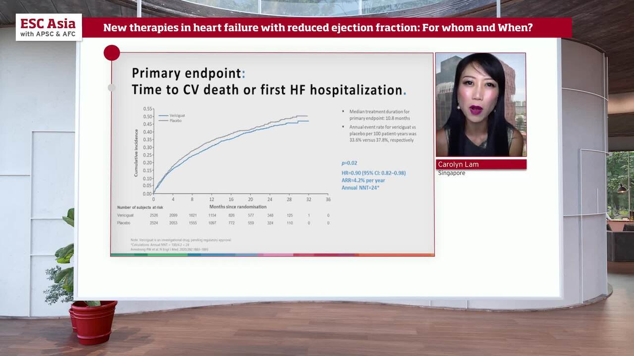 New therapies in heart failure with reduced ejection fraction: For whom and when?