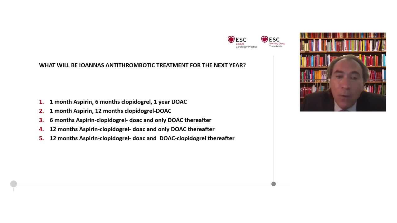 Antithrombotic treatment in the elderly
