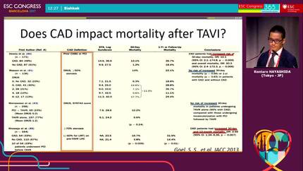 Coronary artery disease in TAVI, if and when to treat?