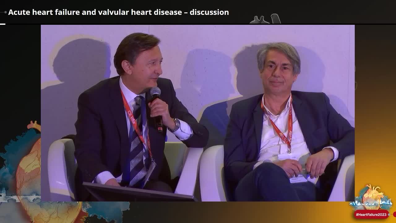 Acute heart failure and valvular heart disease – discussion