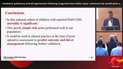 Paediatric pulmonary arterial hypertension following congenital heart defect repair: enhanced risk stratification and outcomes in a national cohort